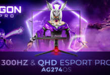Agon Pro AG274QS, il monitor gaming ad alta velocità Agon Pro AG274QS