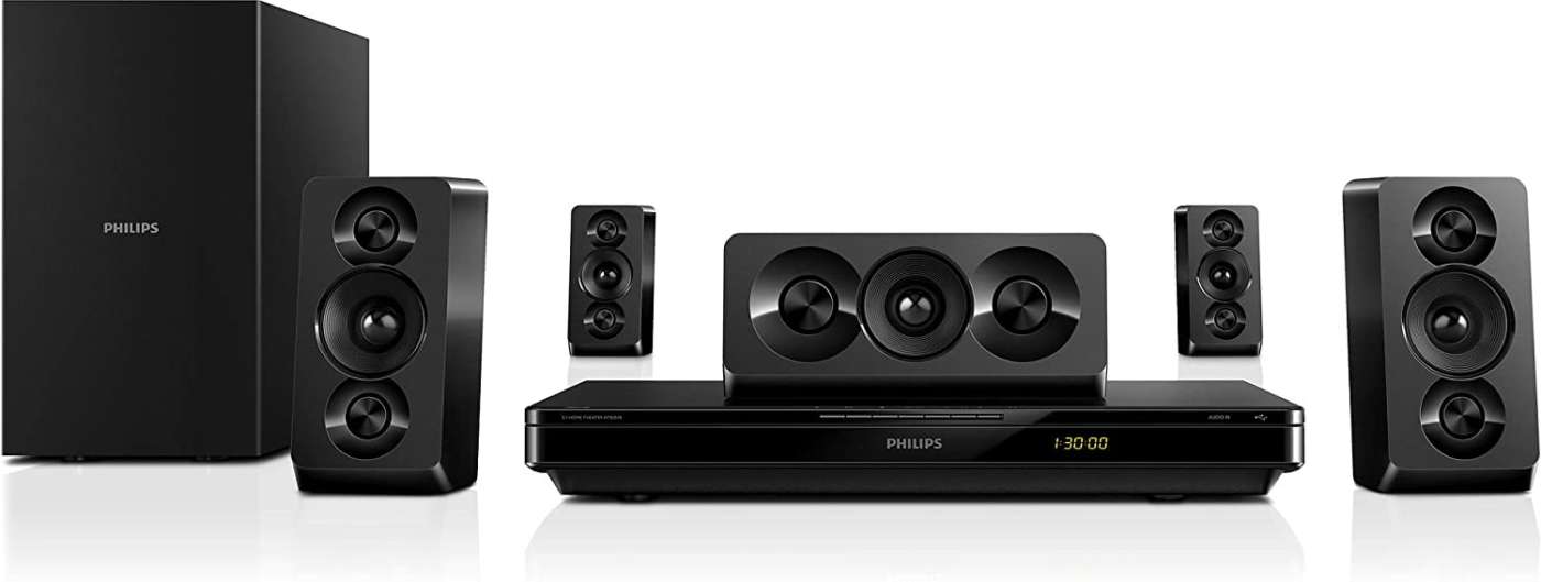 Sistema Home Theater Philips 5.1