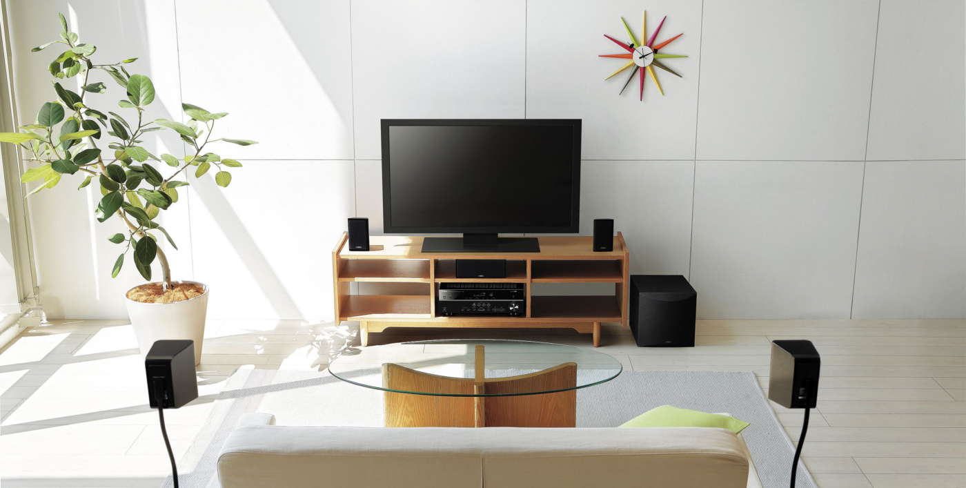 Kit Yamaha installato in salotto