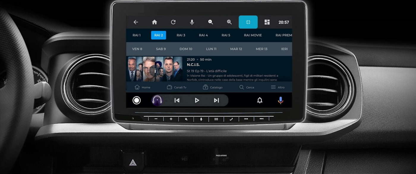 RaiPlay su Android Auto
