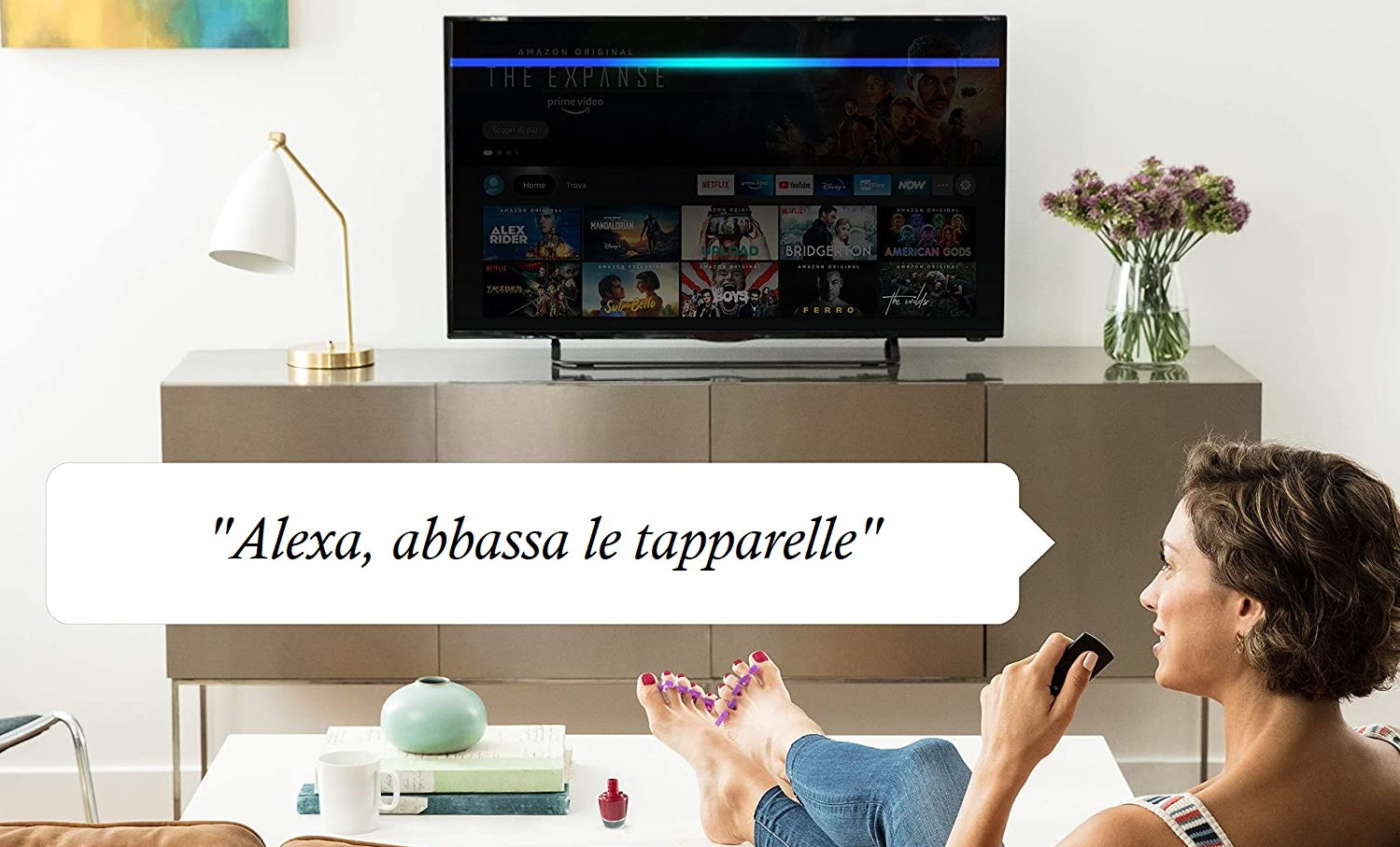 Controlli domotici con Alexa e Fire TV Stick/Cube