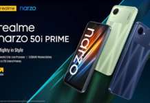 Realme narzo 50i Prime, smartphone entry level dal design accattivante Realme