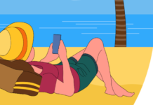 Smartphone in vacanza, quanto spesso lo si utilizza? Smartphone in vacanza Passport-Photo.online