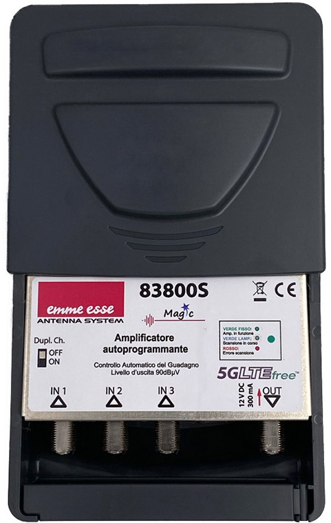 Amplificatore da palo autoprogrammante Emme Esse 83800S