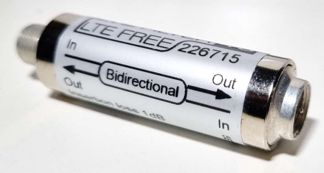 Filtro LTE per antenne TV, riduce la pixelazione e le interferenze del