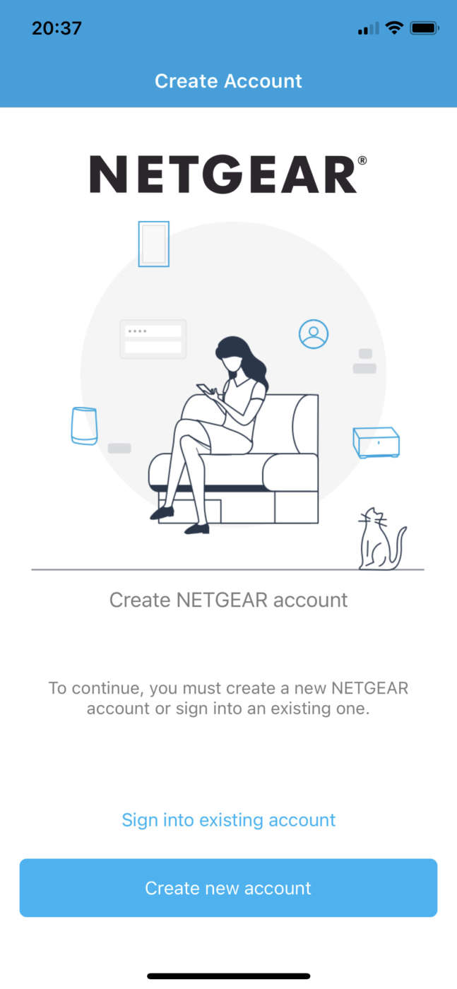 netgear orbi account