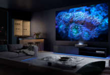 Hisense Laser Cinema PL1 proietta 120 pollici da una distanza di 42cm Hisense Laser Cinema PL1