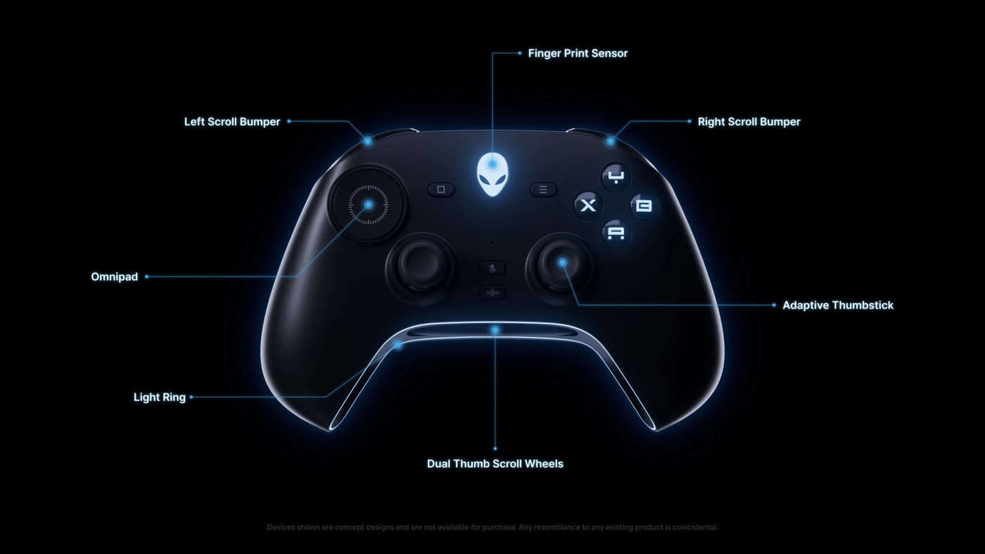 Dell Concept Nyx controller