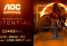 AOC Gaming: nuovo monitor compatto con prestazioni elevate AOC GAMING Q24G2A-BK