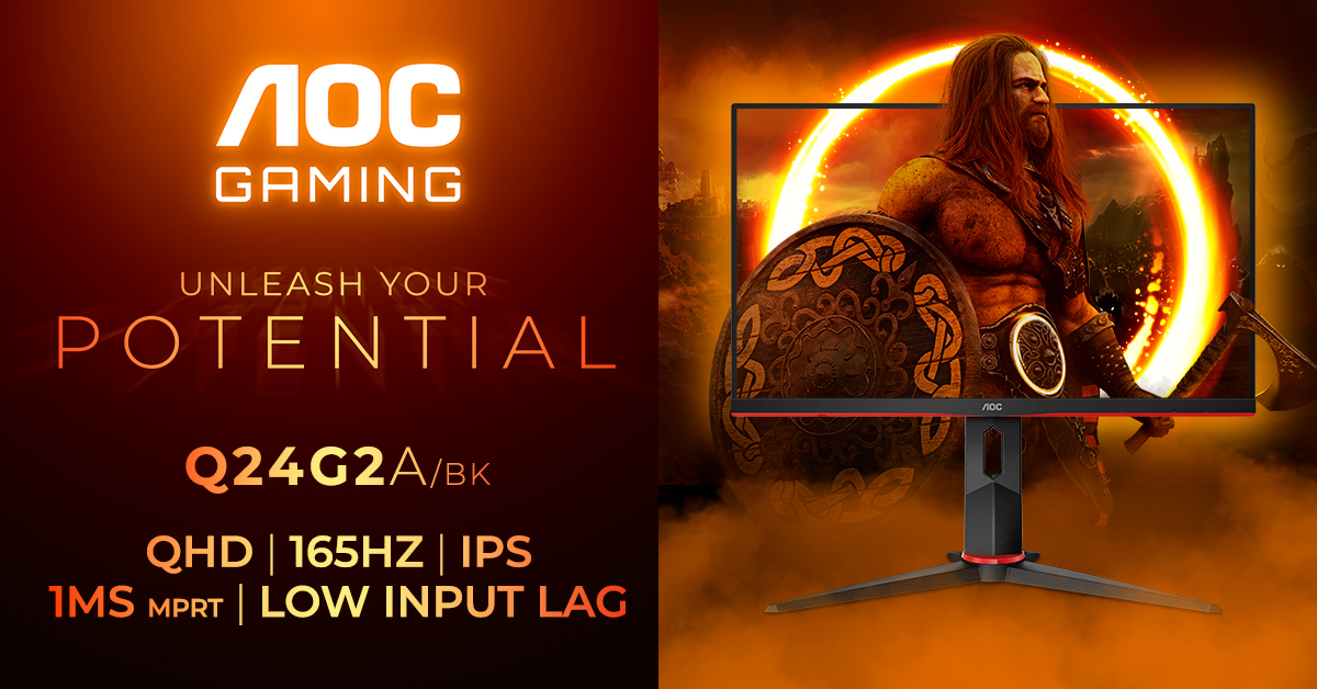 AOC GAMING Q24G2A-BK