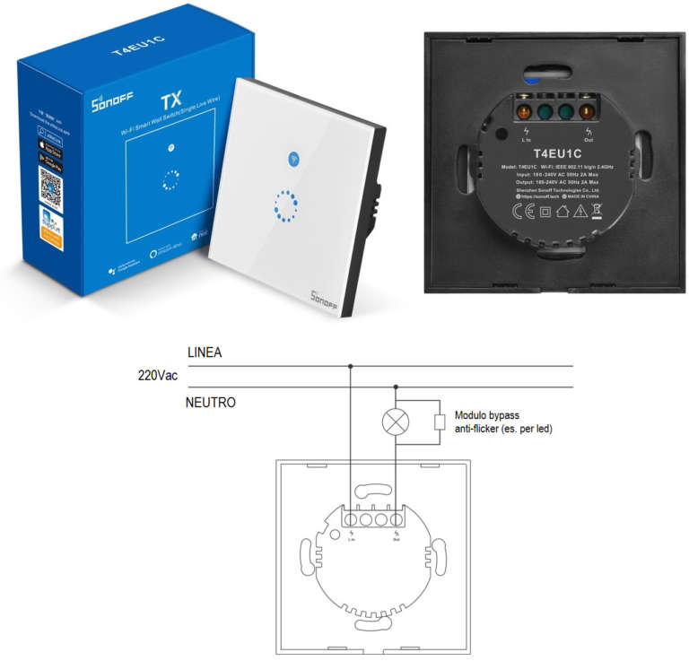 Modulo Smart Working Interruttori smart da parete, soluzioni a confronto | 01smartlife