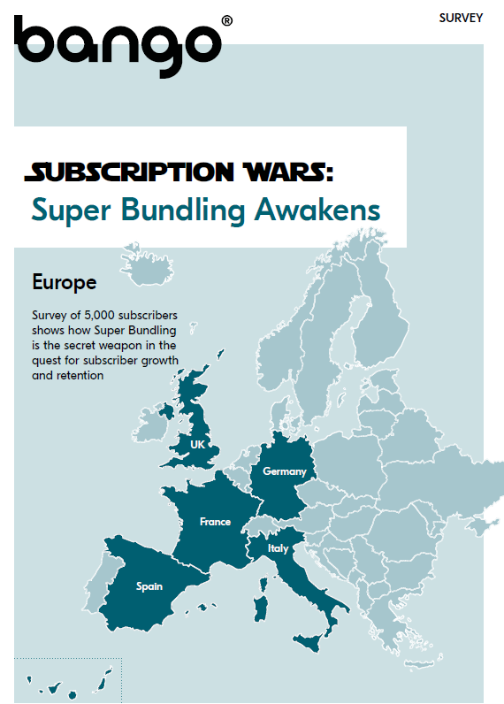 Abbonamenti streaming ricerca Bango