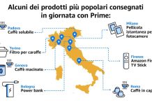 Amazon: consegna in giornata anche a Torino, Firenze, Genova, Padova e Bologna Amazon