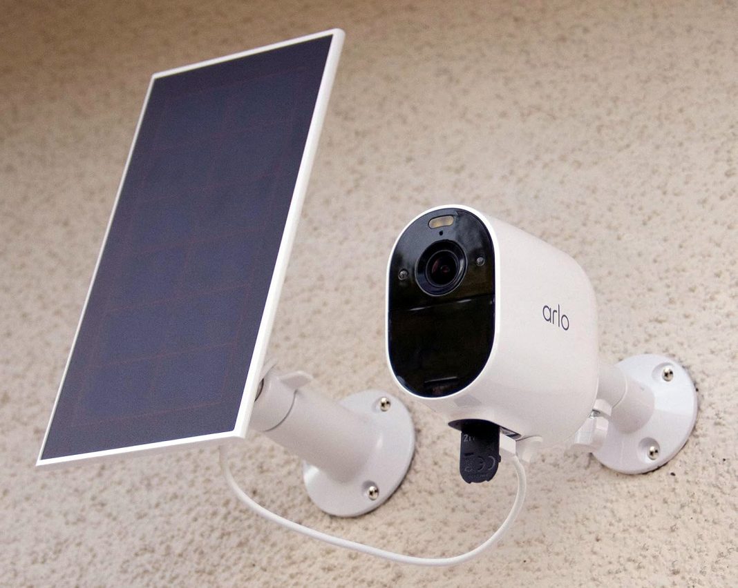 Pannello Solare Per Telecamera Esterna Pannello Solare 6W Per Telecamera Di Sicurezza - USB, Impermeabile IP65, Montaggio Regolabile 360° Caricatore Solare