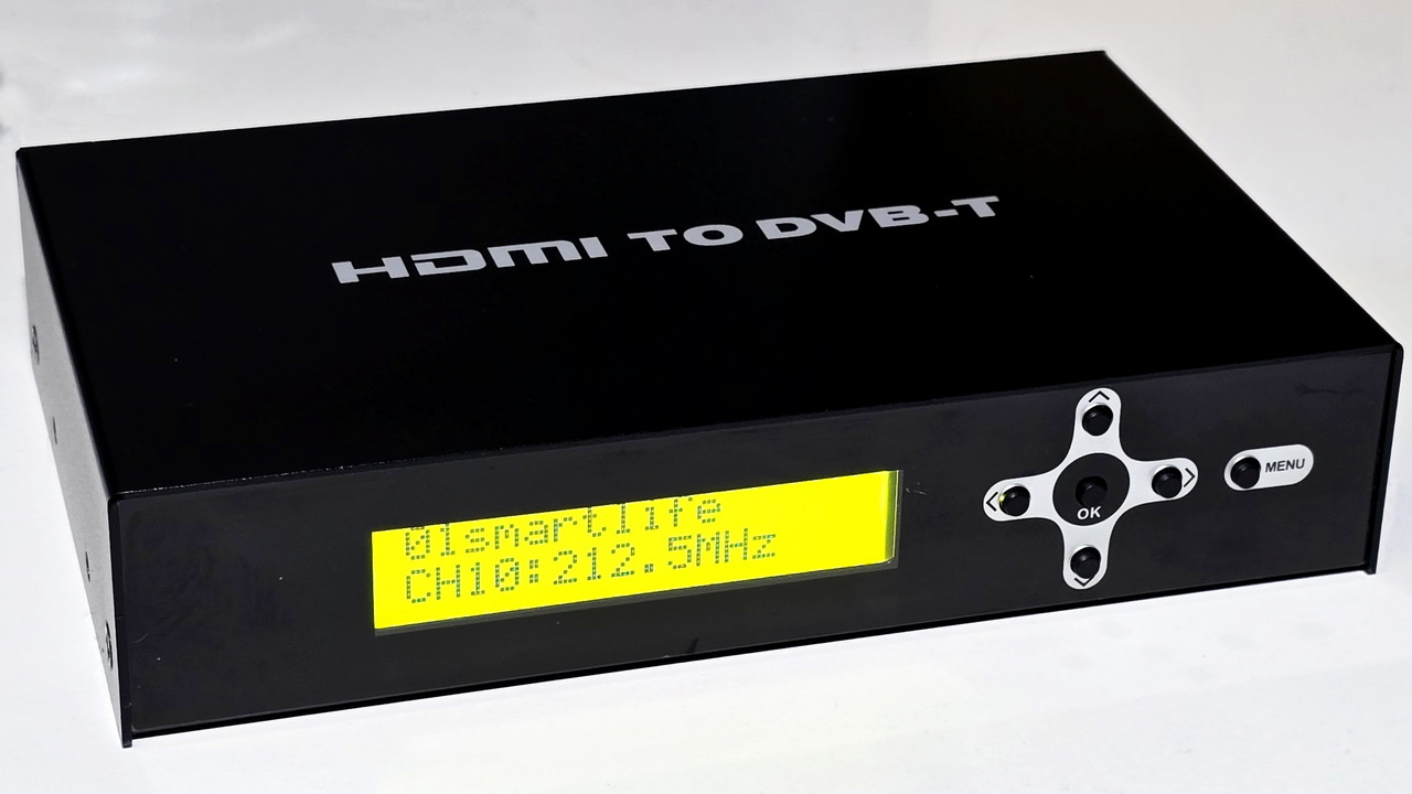WS-6990 Modulatore DVB-T 1 Canale – Ingresso AV/HDMI, Codifica H.264, Uscita RF 50-860MHz Per TV Digitale