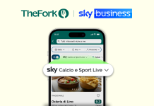 Trova il locale perfetto per lo sport live con Sky Business e TheFork: calcio, Formula 1 e altro Sky Business e TheFork