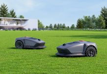 Mova lancia i robot tagliaerba wireless con sensore LiDAR 3D robot tagliaerba wireless MOVA