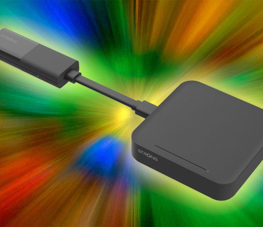 Strong SRT 427, il dispositivo ibrido Google Tv e satellite Strong SRT 427