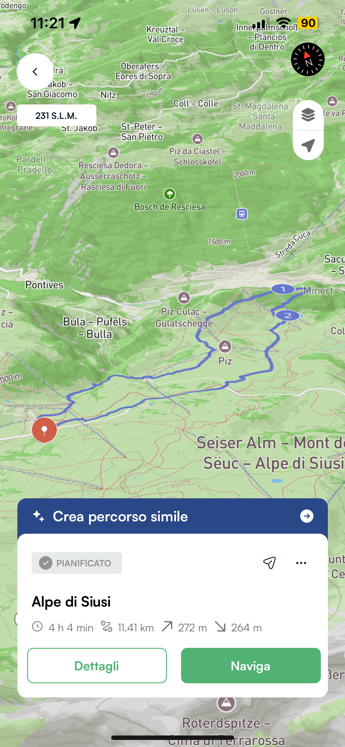 Mountain Maps MIA AI montagna