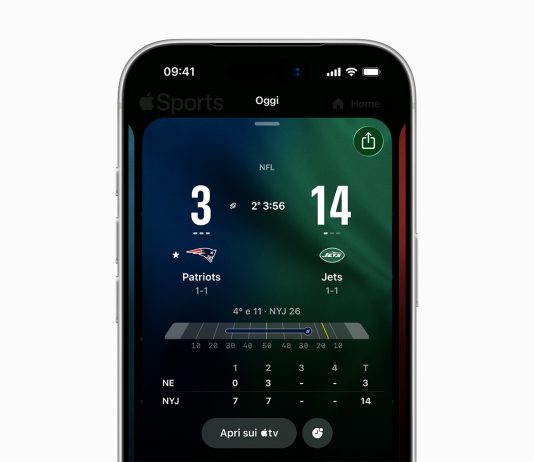 Apple Sports è ora disponibile in Italia: le squadre e i campionati preferiti arrivano su iPhone Apple Sports
