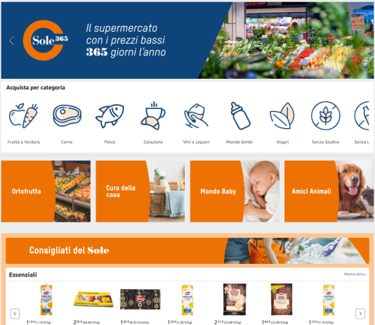 Amazon e Sole365 insieme per una spesa più semplice in Campania