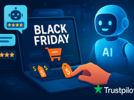 Black Friday 2025: budget più alto e decisioni guidate da recensioni e AI trustpilot black friday 2025 ai