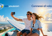 Aruba lancia Simyousoon: la eSIM per viaggiare senza roaming Simyousoon