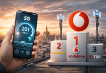 Vodafone miglior rete mobile in Italia: prima nella classifica Altroconsumo 2025 vodafone fastweb 5g