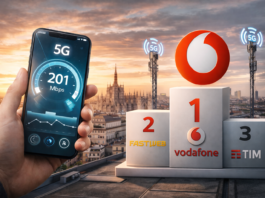 Vodafone miglior rete mobile in Italia: prima nella classifica Altroconsumo 2025 vodafone fastweb 5g