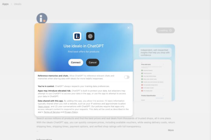 idealo x ChatGPt