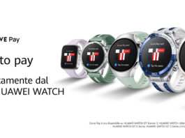 Huawei amplia Curve Pay: wallet digitale su smartwatch in UE, UK e Nord Europa Curve Pay Huawei Watch Series