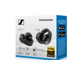 Sennheiser Accentum Clip: auricolari open-ear wireless con audio adattivo e 36 ore di autonomia Sennheiser accentum clip