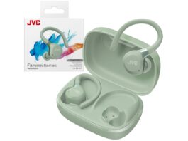 JVC HA-EC75T, gli auricolari sportivi con ANC e autonomia fino a 40 ore jvc ha ec75t