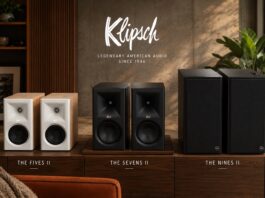 Klipsch The Fives II, The Sevens II e The Nines II portano Dolby Atmos e Dirac Live nei diffusori attivi Klipsch