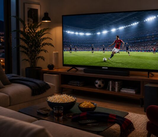 Calcio in TV, Samsung racconta il passaggio dal pub al salotto calcio in tv samsung