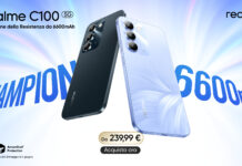 realme C100 5G arriva in Italia: grande batteria, display a 144Hz e prezzo da 239,99 euro realme C100