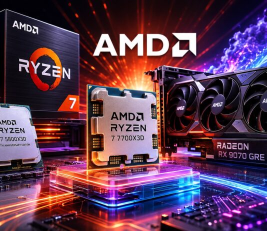 AMD porta al Computex 2026 nuovi Ryzen X3D, Radeon RX 9070 GRE e supporto AM5 fino al 2029 amd computex 2026