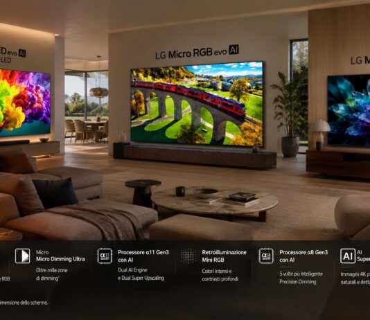 LG porta Micro RGB, Mini RGB e QNED Mini LED sui TV LED premium 2026 lg tv