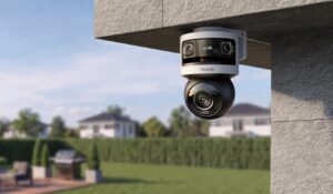 Reolink OMVI 3i PoE e WiFi : tre obiettivi, AI locale e copertura quasi totale