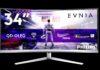 Philips Evnia 34M2C8600P, QD-OLED ultrawide a 280 Hz con USB-C da 90 W Evnia 34M2C8600P