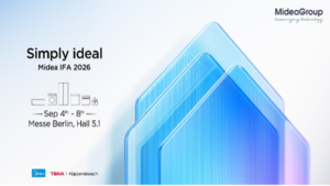 Midea porta l’intelligenza artificiale in tutta la casa a IFA 2026, con le novità di Teka e Küppersbusch