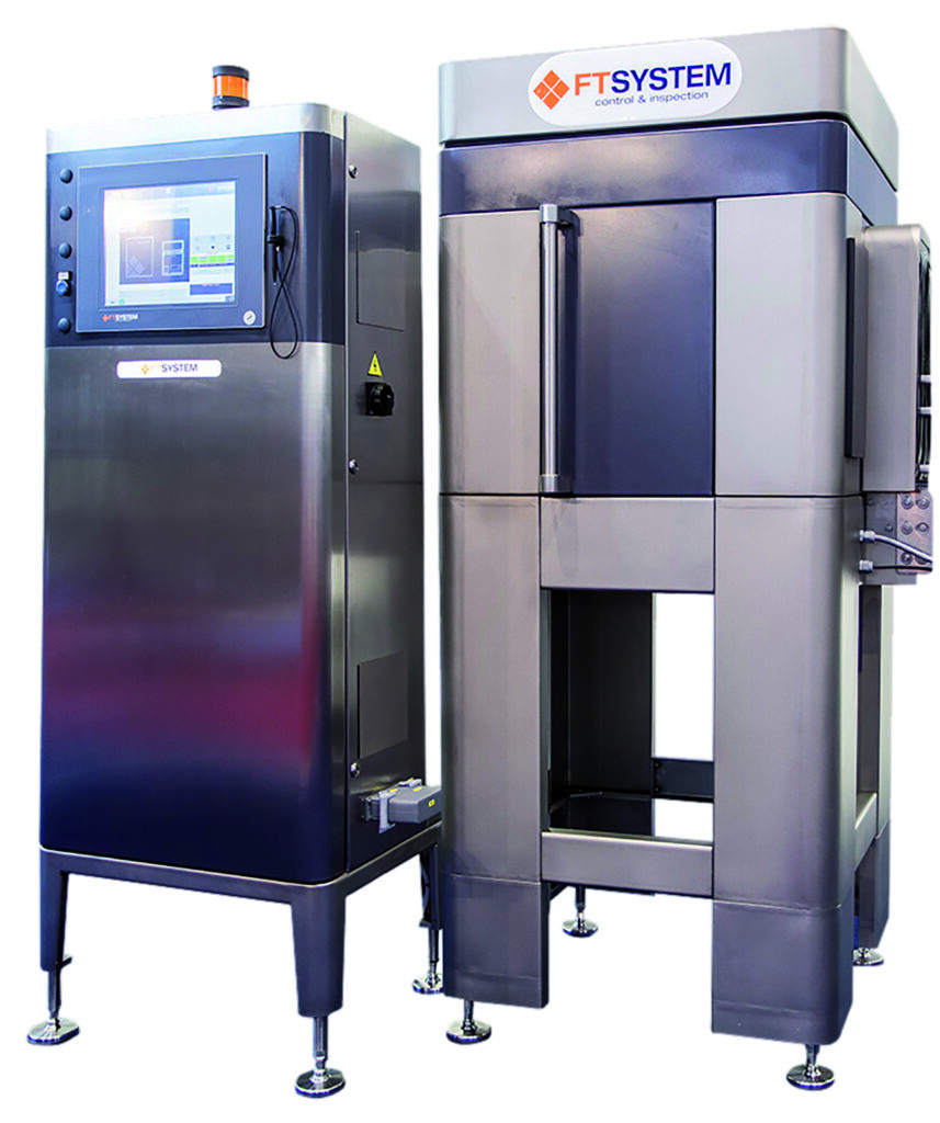 Il sistema IE4000 di FT System composto da quadro di controllo e camera oscura di ispezione