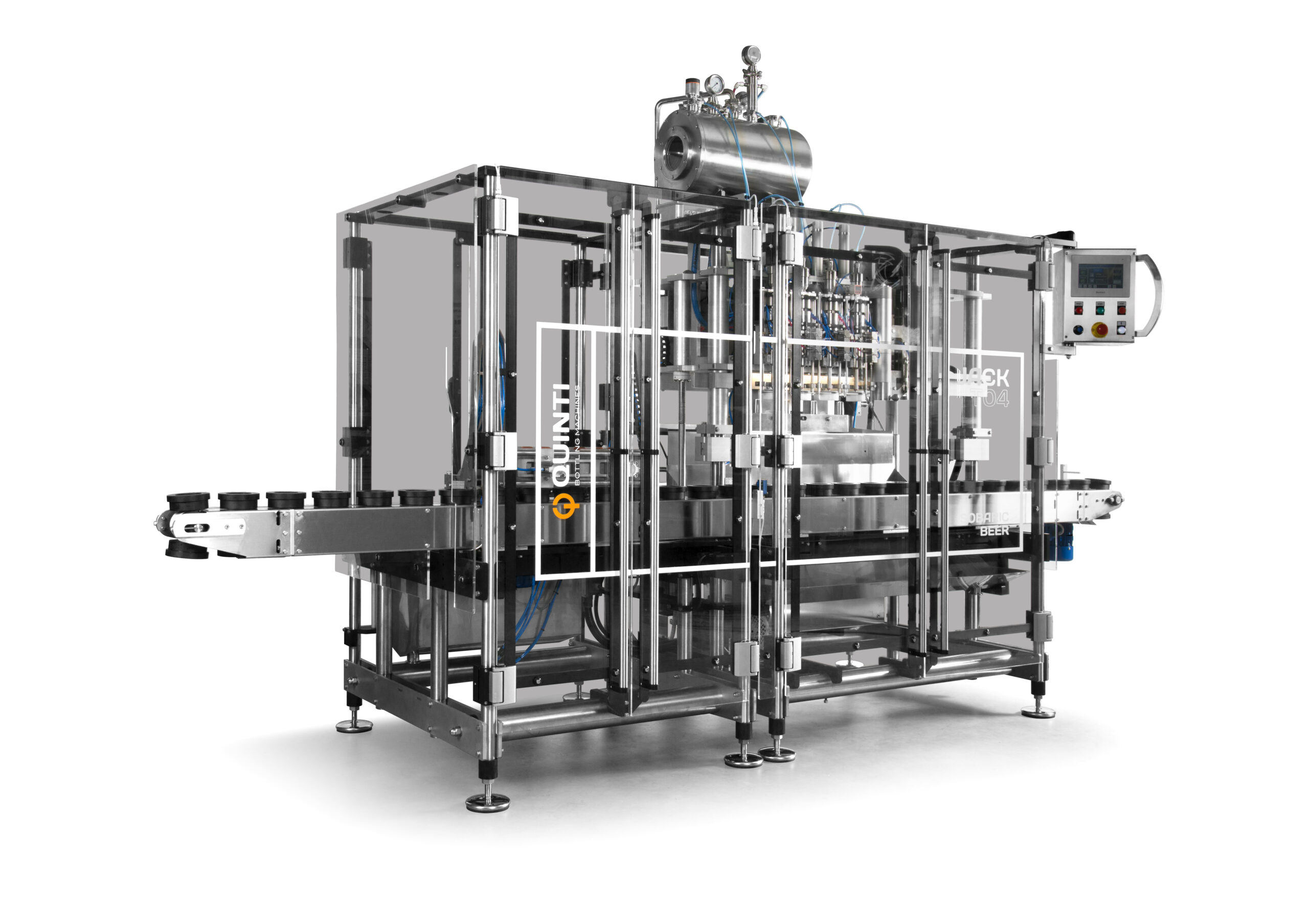 Jack-T04 è la nuova macchina imbottigliatrice compatta per birra con sistema di riempimento isobarico