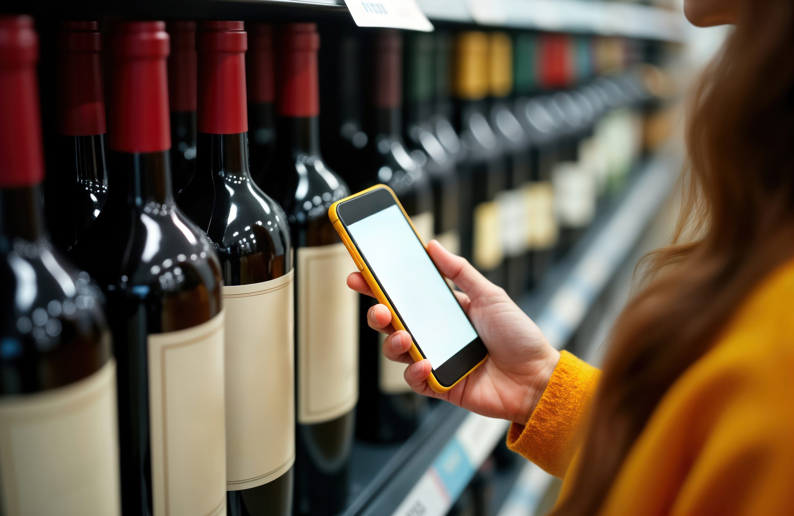 etichette digitali vino