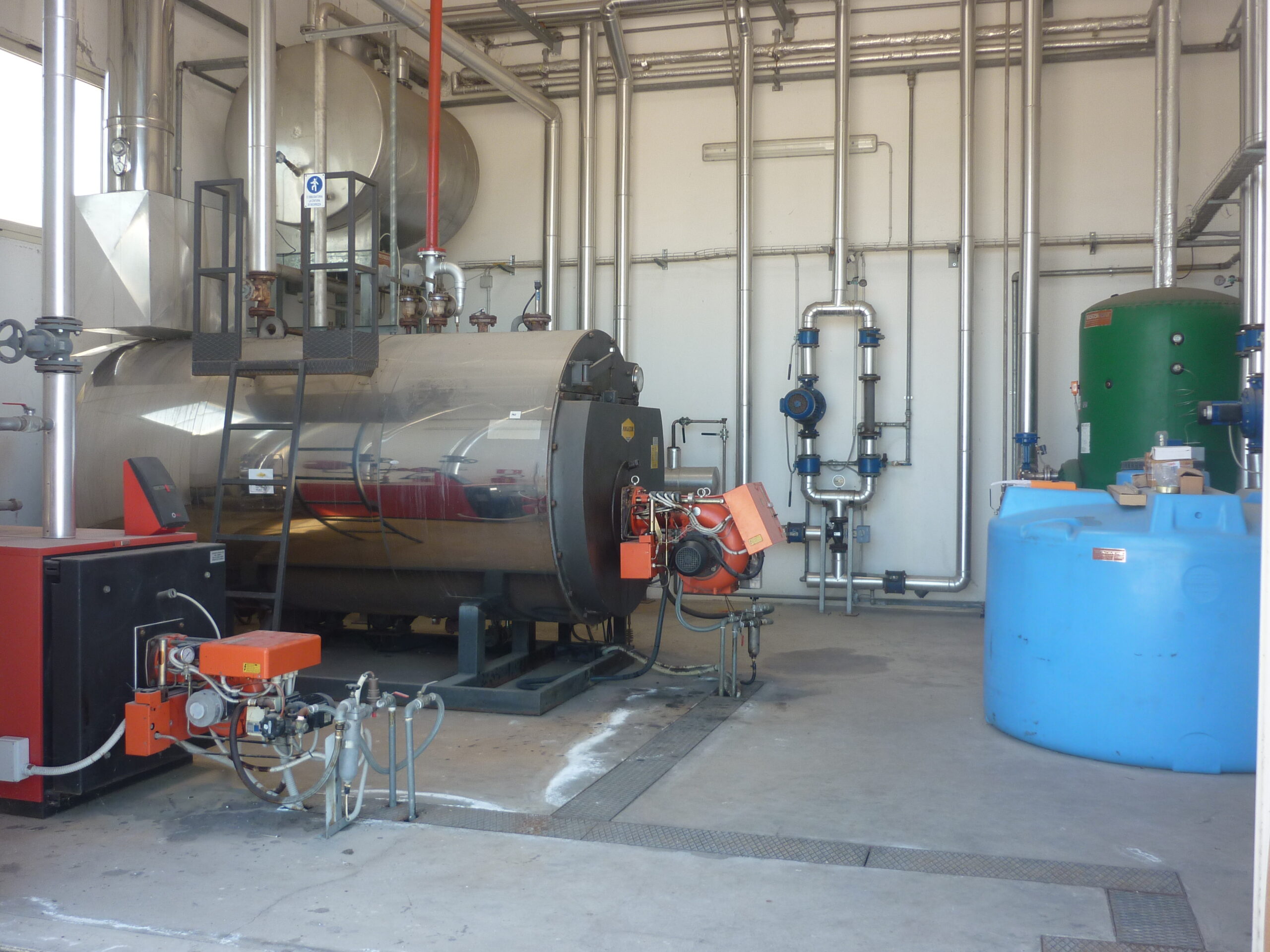 Impianto generazione di vapore