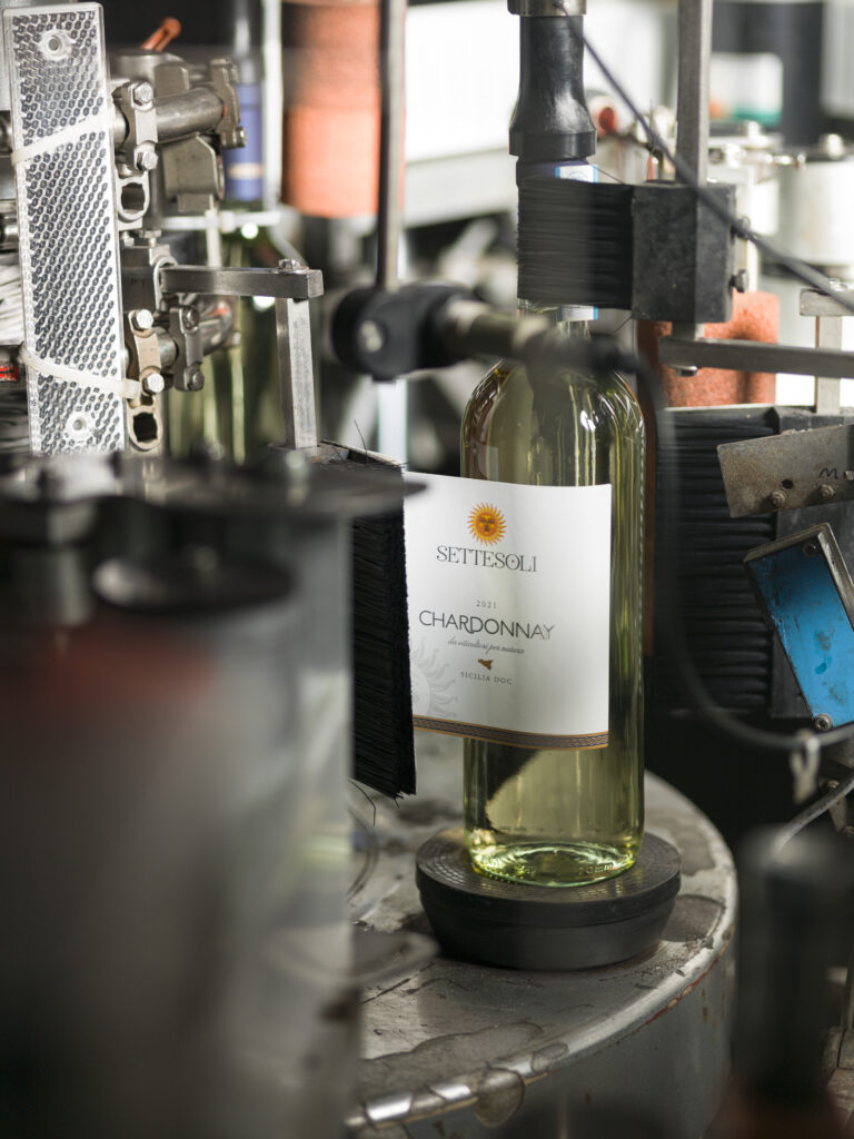 impianto di imbottigliamento di Cantine Settesoli