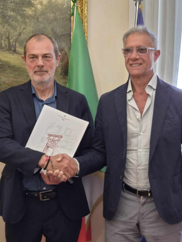 Vittorio Ferraris (Unionbirrai) e Felice Assenza (Icqrf)