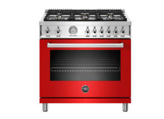 Red Dot per la cucina rossa Serie Professional di Bertazzoni Bertazzoni