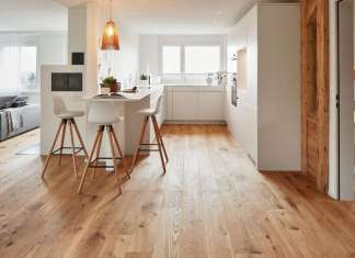 Con Bauwerk®, parquet pulito e lucente anche in cucina