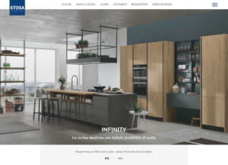Il nuovo sito web di Stosa Cucine: veste grafica rivisitata e massima usability